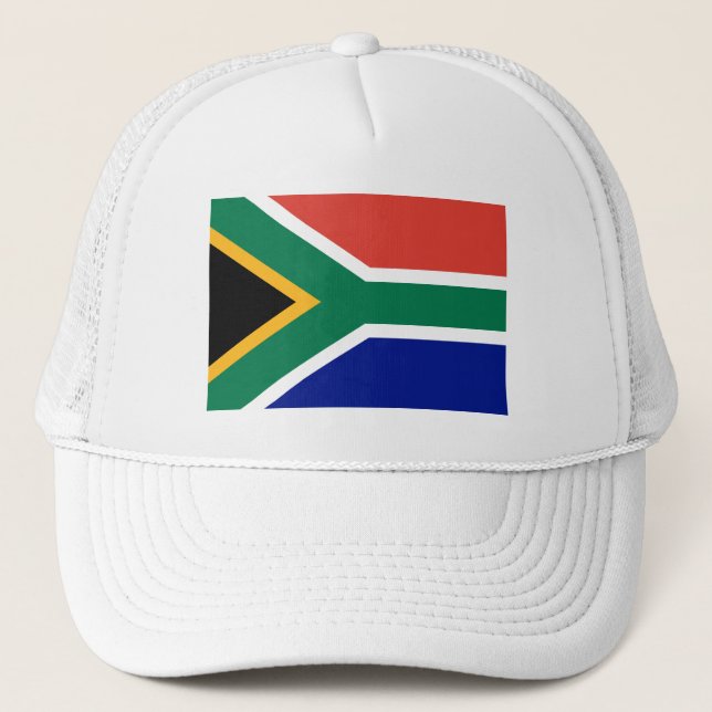 Gorra De Camionero Bandera de Sudáfrica (Anverso)