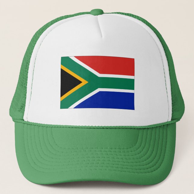 Gorra De Camionero Bandera de Sudáfrica (Anverso)