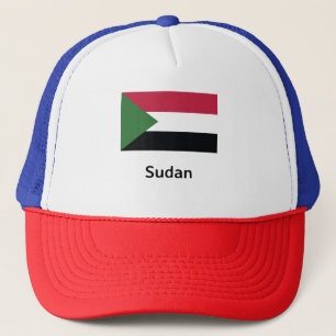 Gorra De Camionero Bandera de Sudán