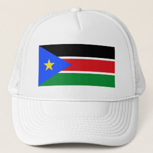 Gorra De Camionero Bandera de Sudán del Sur