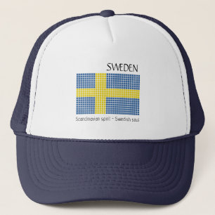 Gorra De Camionero Bandera de Suecia