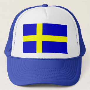 Gorra De Camionero Bandera de Suecia