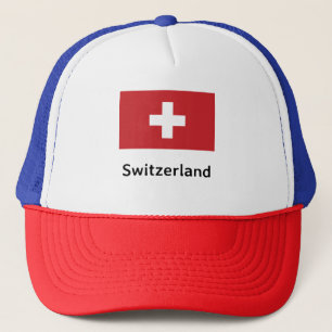 Gorra De Camionero Bandera de Suiza