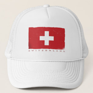 GORRA DE CAMIONERO BANDERA DE SUIZA