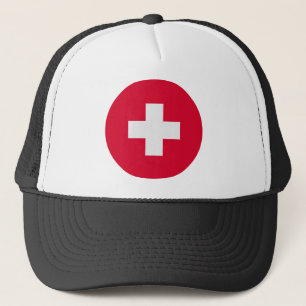 Gorra De Camionero Bandera de Suiza