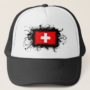 Gorra De Camionero Bandera de Suiza