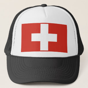 Gorra De Camionero Bandera de Suiza