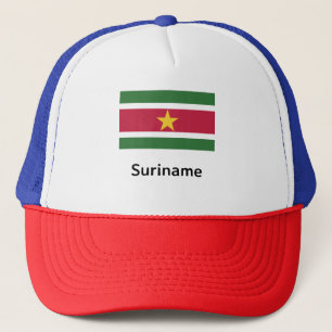 Gorra De Camionero Bandera de Surinam