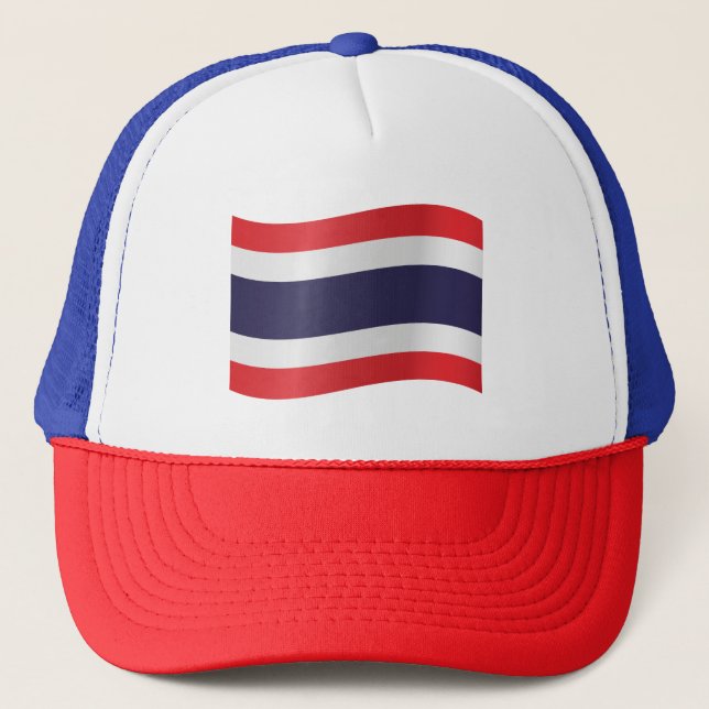 Gorra De Camionero Bandera de Tailandia (Anverso)