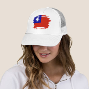 Gorra De Camionero Bandera de Taiwán