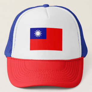 Gorra De Camionero Bandera de Taiwán