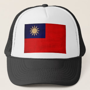 Gorra De Camionero Bandera de Taiwán