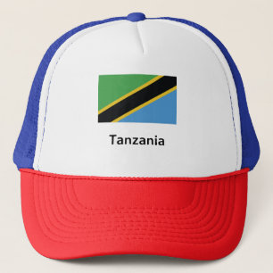 Gorra De Camionero Bandera de Tanzania