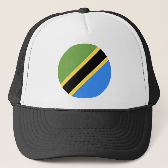 Gorra De Camionero Bandera de Tanzania (Anverso)