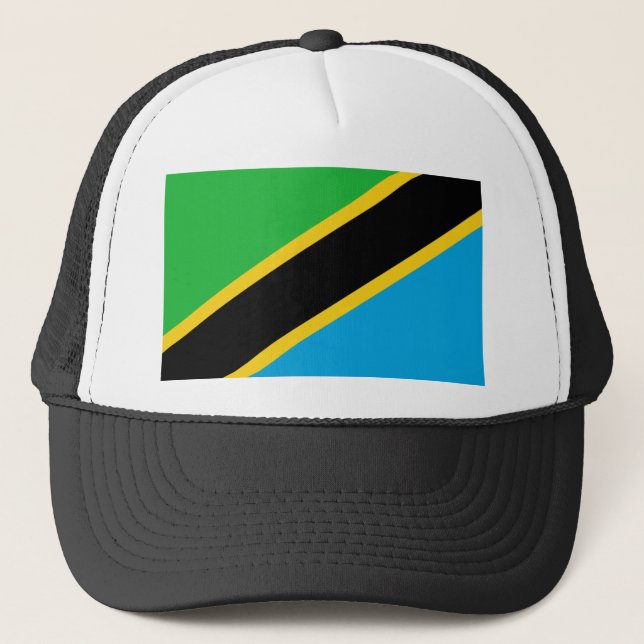 Gorra De Camionero Bandera de Tanzania (Anverso)