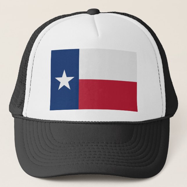 Gorra De Camionero Bandera de Texas (Anverso)