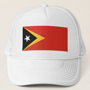Gorra De Camionero Bandera de Timor Oriental