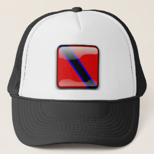 Gorra De Camionero Bandera de Trinidad y Tobago