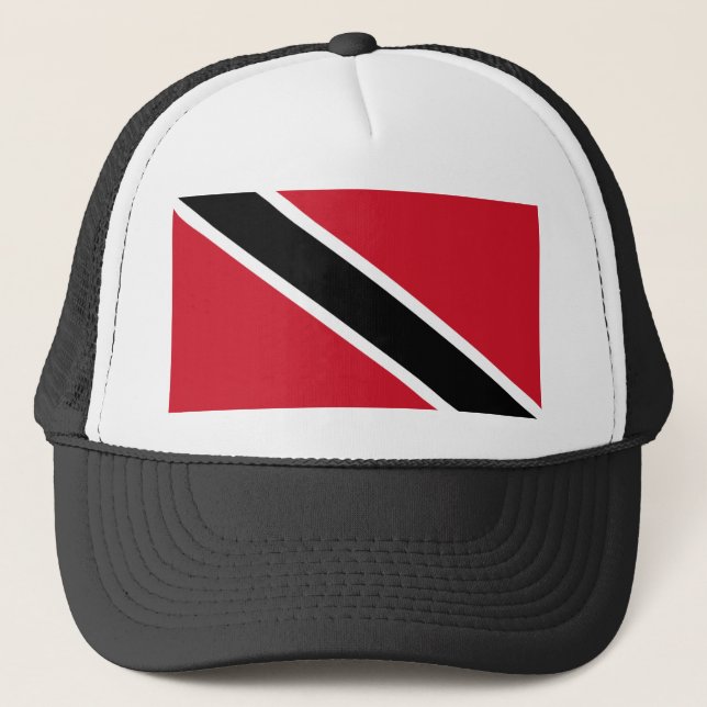 Gorra De Camionero Bandera de Trinidad y Tobago (trinitense) (Anverso)