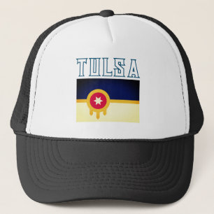 Gorra De Camionero Bandera de Tulsa, Oklahoma