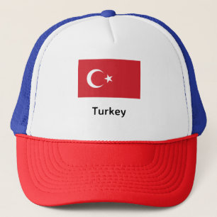 Gorra De Camionero Bandera de Turquía