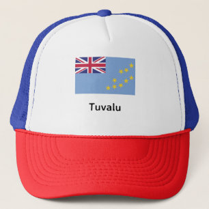 Gorra De Camionero Bandera de Tuvalu