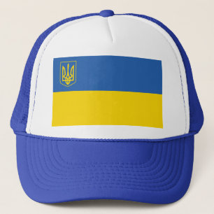 Gorra De Camionero Bandera de Ucrania con tridente