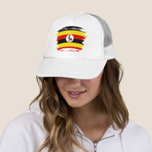 Gorra De Camionero Bandera de Uganda