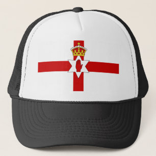 Gorra De Camionero Bandera de ultramar de Irlanda del Norte