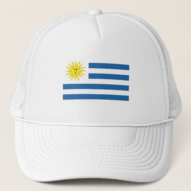 Gorra De Camionero Bandera de Uruguay (Anverso)