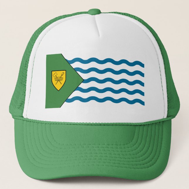 Gorra De Camionero Bandera de Vancouver, Columbia Británica (Anverso)