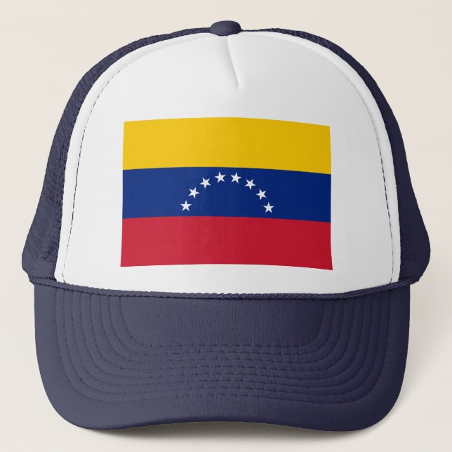 Gorra De Camionero Bandera de Venezuela (Anverso)