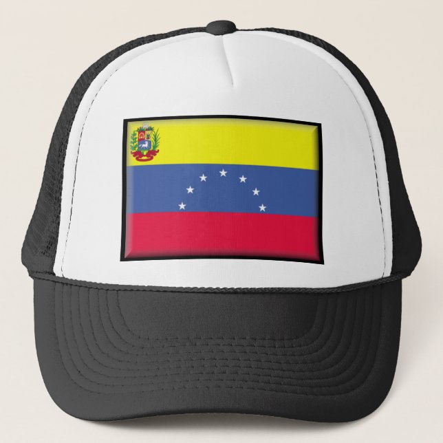 Gorra De Camionero Bandera de Venezuela (Anverso)