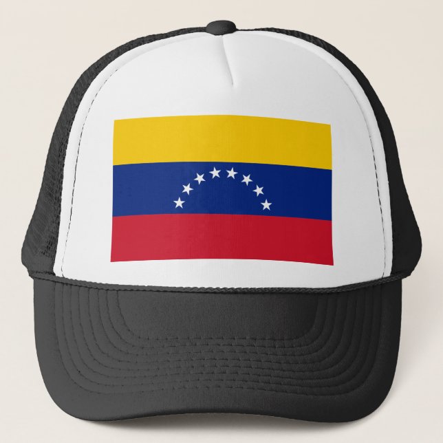 Gorra De Camionero Bandera de Venezuela (Anverso)