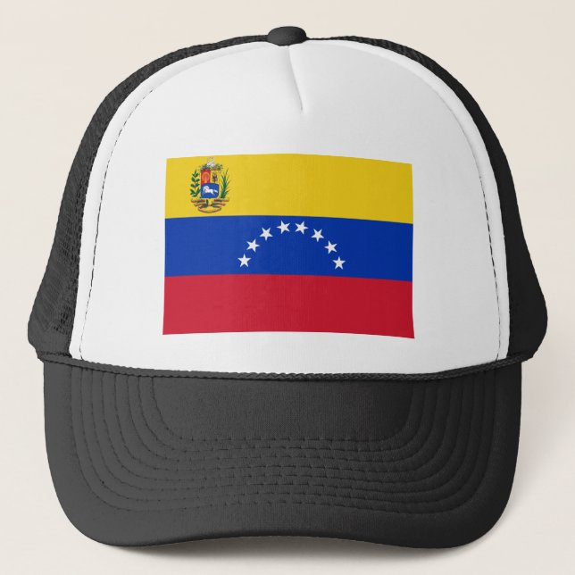 Gorra De Camionero Bandera de Venezuela (Anverso)