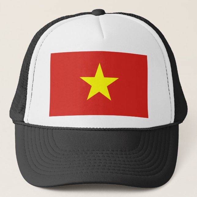 Gorra De Camionero Bandera de Viet Nam (Anverso)