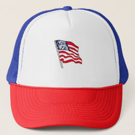 Gorra De Camionero Bandera de voto
