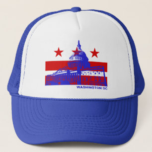 Gorra De Camionero Bandera de Washington DC