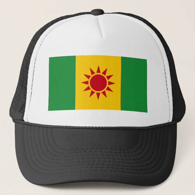 Gorra De Camionero Bandera de Zazas (Anverso)