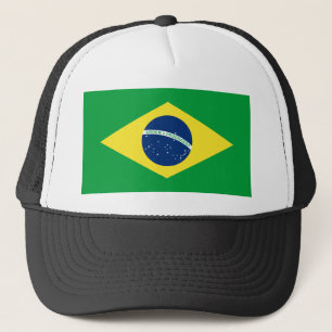 Gorra De Camionero bandera del Brasil