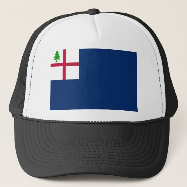 Gorra De Camionero Bandera del Bunker Hill (Anverso)
