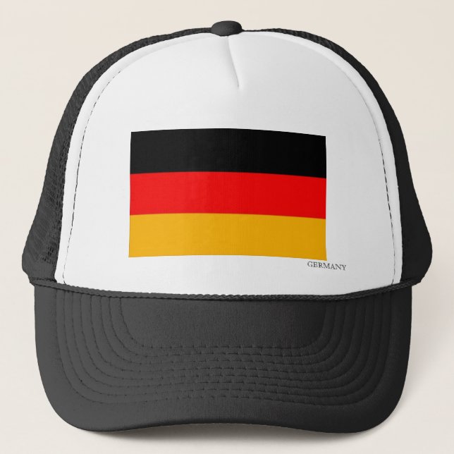 Gorra De Camionero Bandera del camionero de Alemania (Anverso)