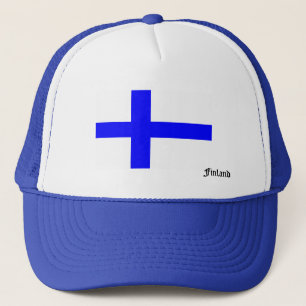 Gorra De Camionero Bandera del camionero de Finlandia