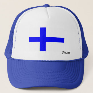 Gorra De Camionero Bandera del camionero de Finlandia