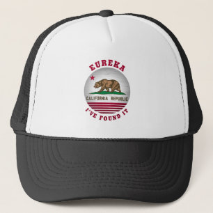 GORRA DE CAMIONERO BANDERA DEL ESTADO DE CALIFORNIA EUREKA