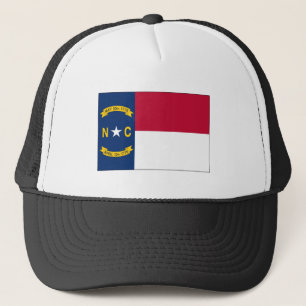 Gorra De Camionero Bandera del estado de Carolina del Norte