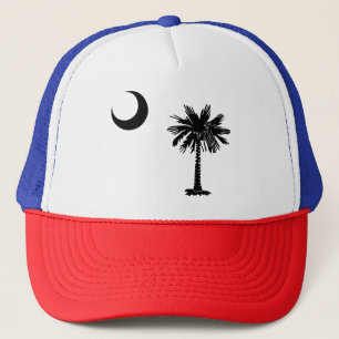 Gorra De Camionero Bandera del estado de Carolina del Sur