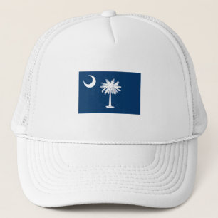 Gorra De Camionero Bandera del Estado de Carolina del Sur