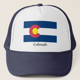 Gorra De Camionero Bandera del estado de Colorado