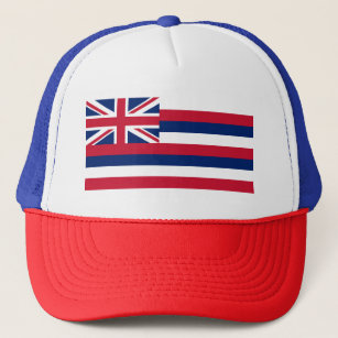 Gorra De Camionero Bandera del Estado de Hawái
